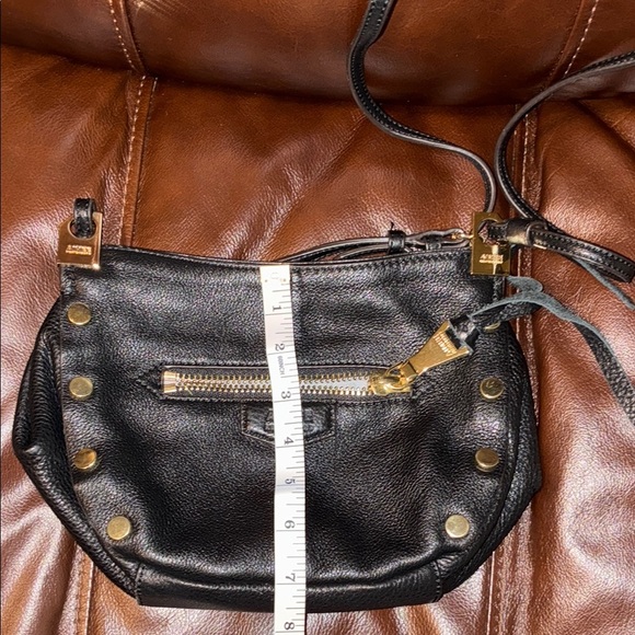 Aimee Kestenberg Black and Gold Crossbody Bag with Studded Details - Picture 10 of 11